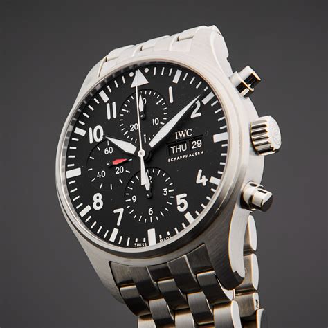 iwc pilot chronograph price usa|iwc pilot automatic chronograph.